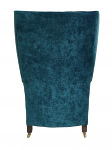 Small Art Deco Wing-Back Recliner Rocking Chair (c.1930s, attributed to Cintique / Firmback Works)